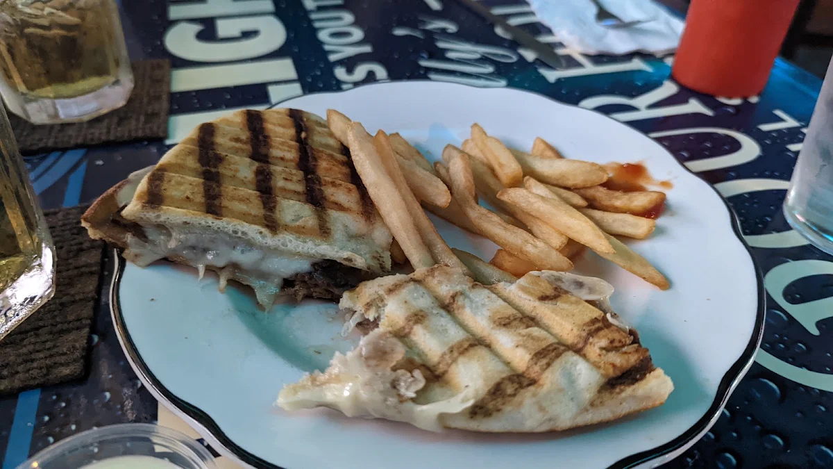 Roast Beef and Swiss Panini