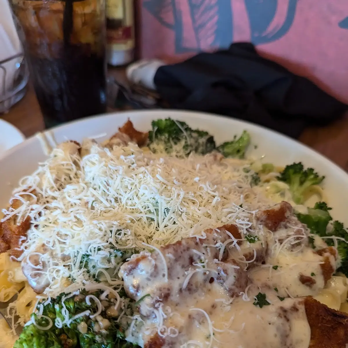 Chicken Alfredo with Broccoli