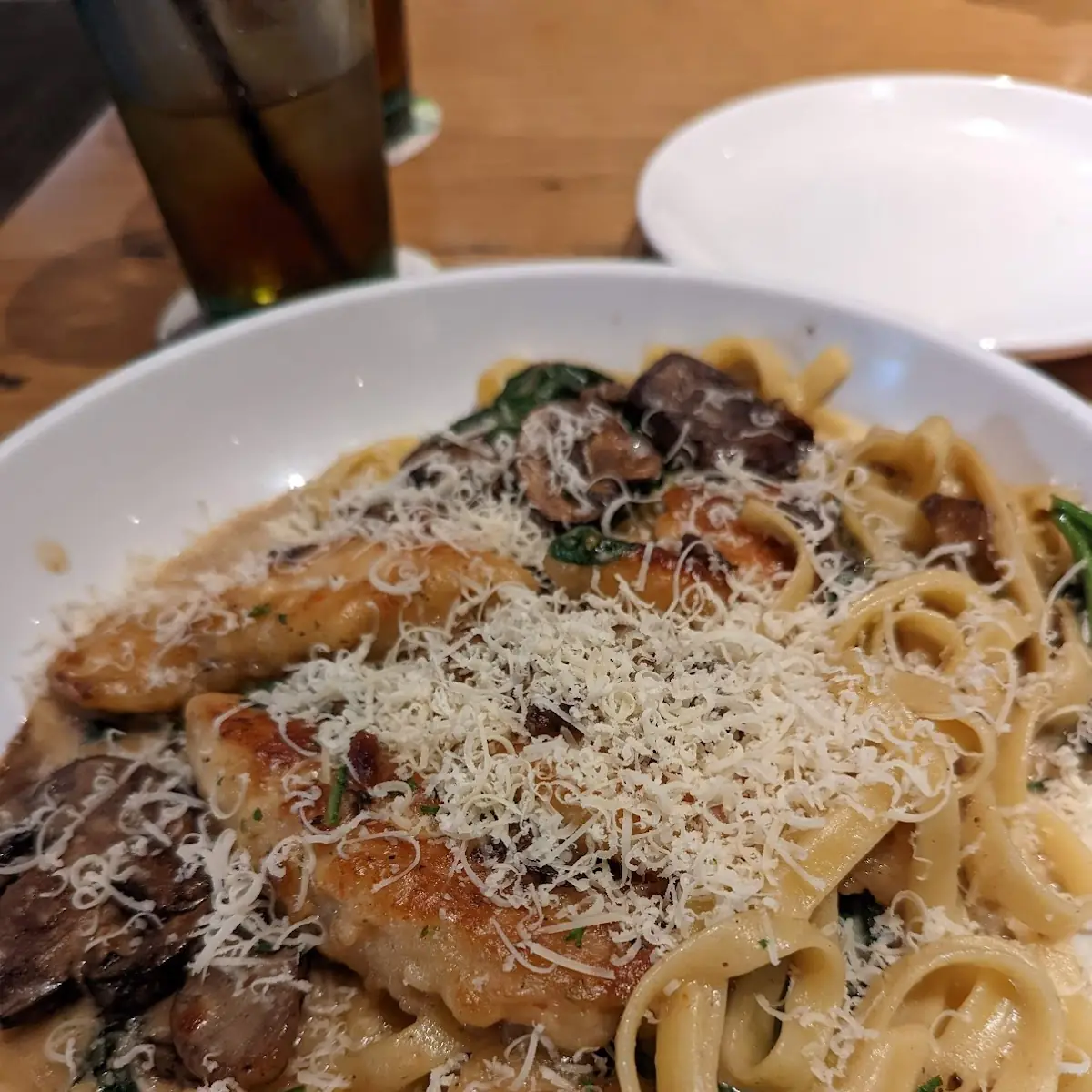 Chicken Marsala Fettuccine