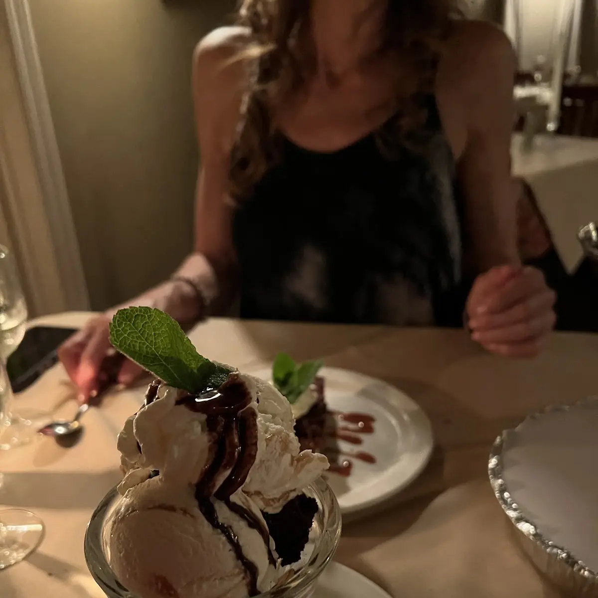 Brownie Sundae