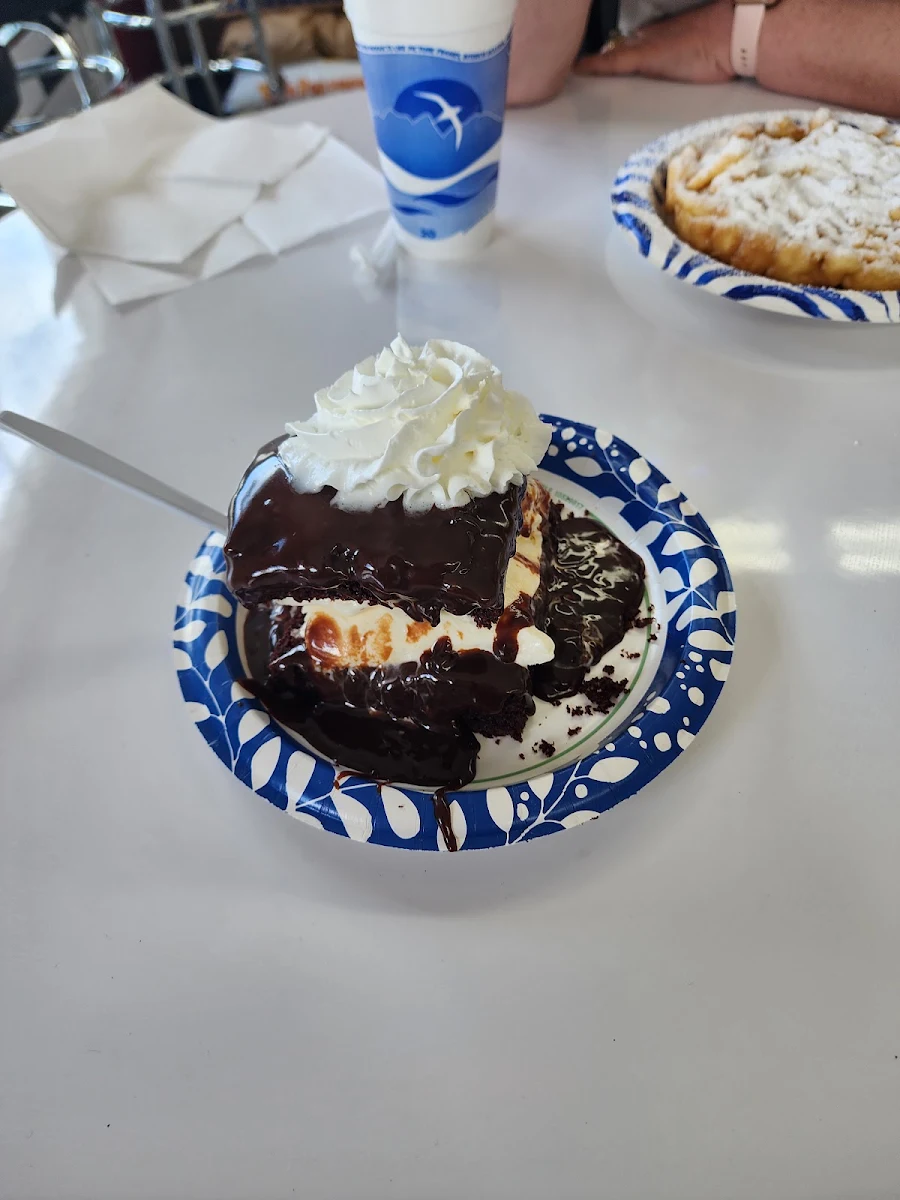 Chocolate Cake Sundae
