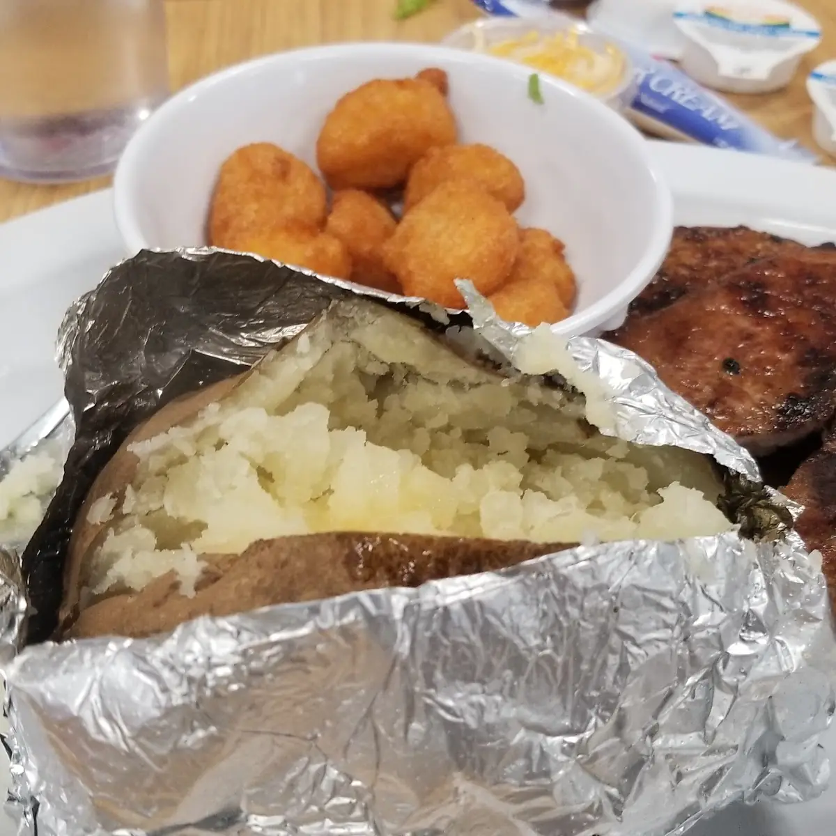 Grilled Pork Chop Dinner