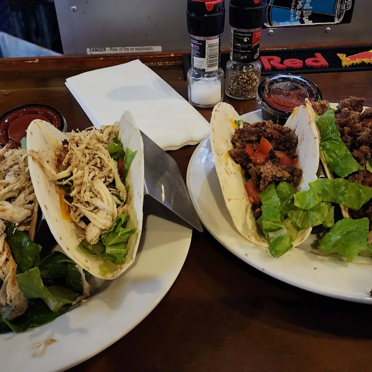 Beef and Chicken Tacos