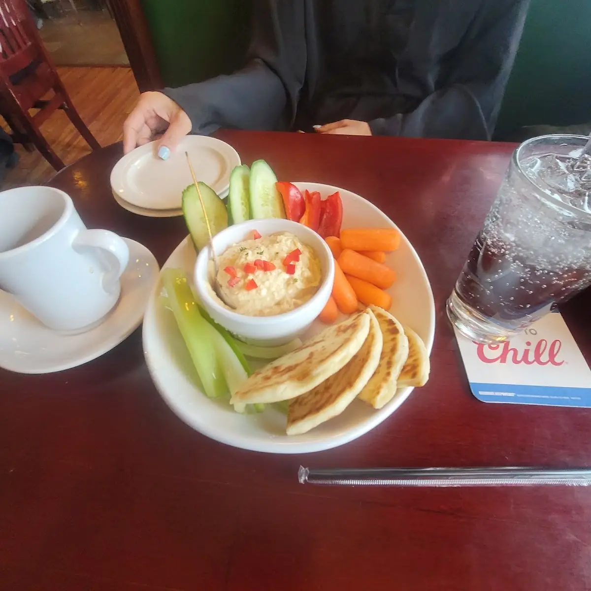 GF Hummus Platter