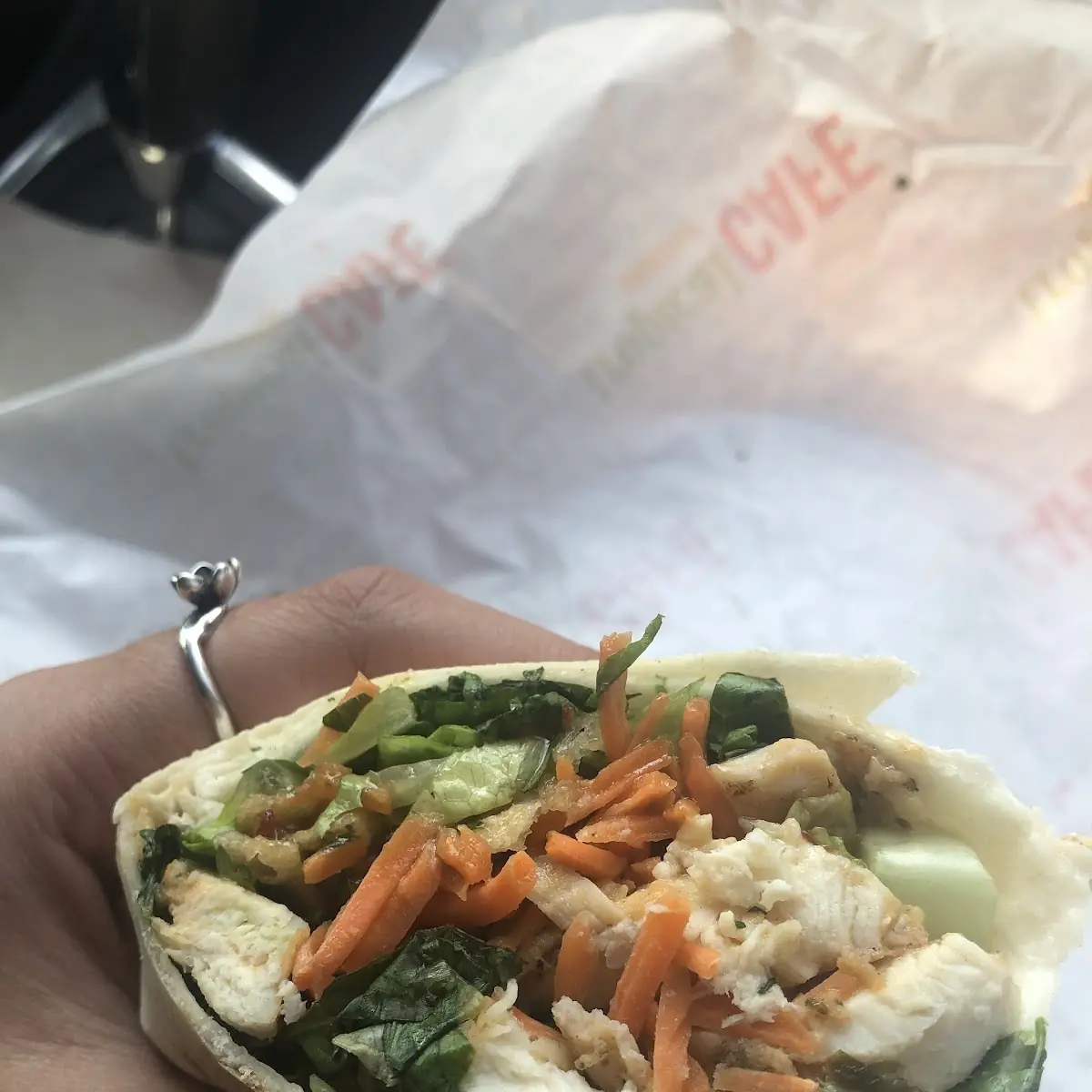 Thai Chicken Wrap