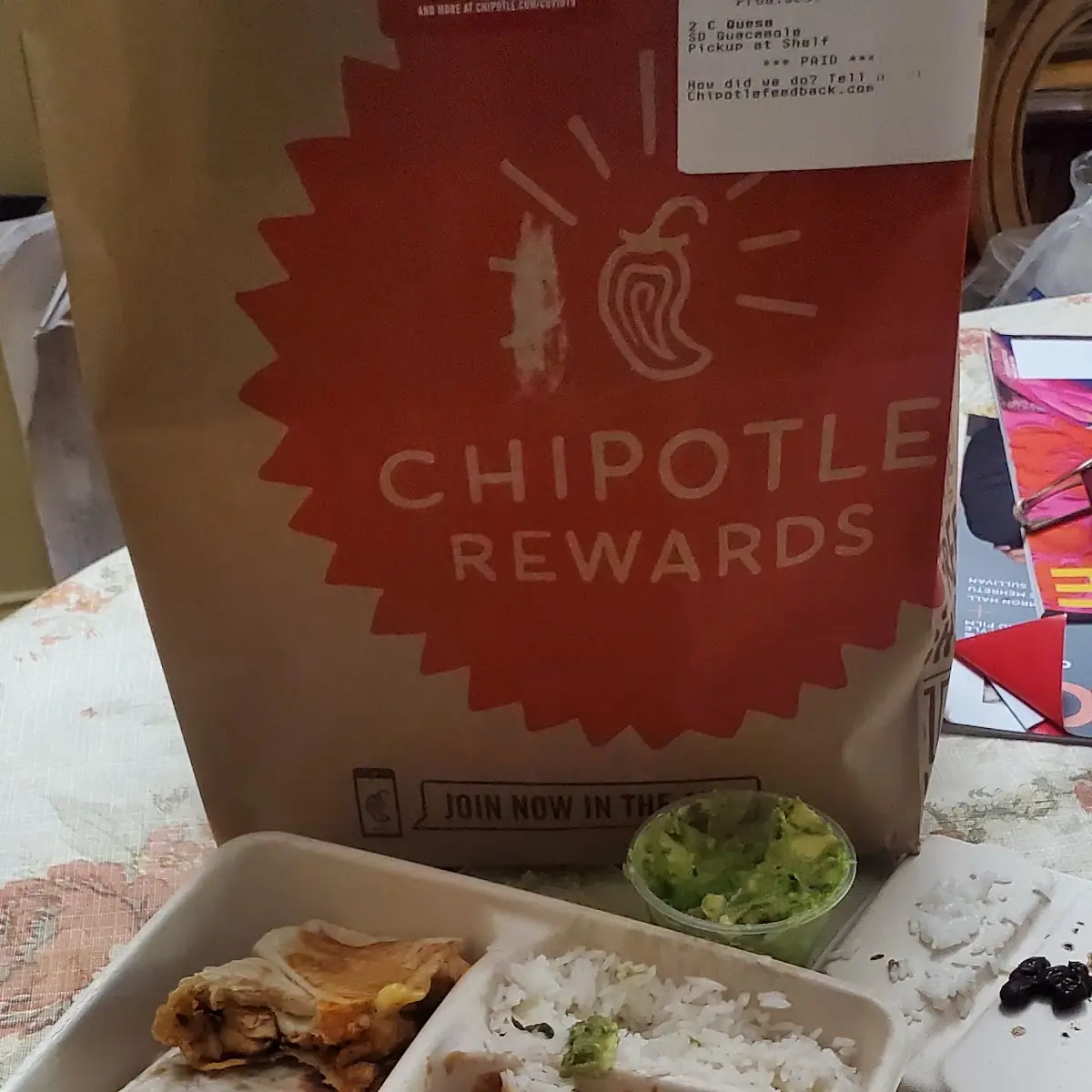 Chicken Quesadilla Dinner