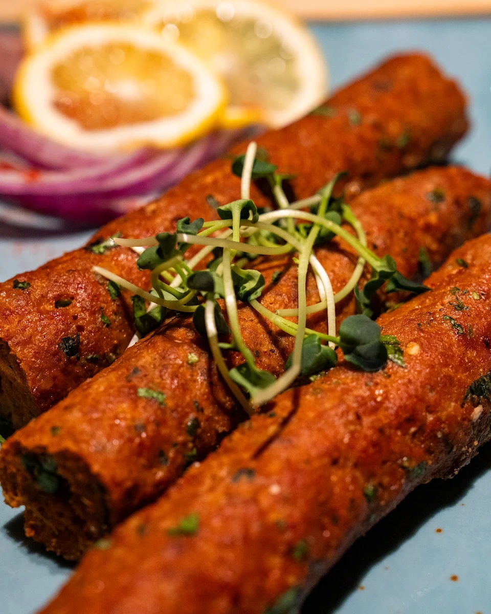 Keema naan/naan farci a l'agneau / Lamb Keema Stuffed Kulcha/Naan