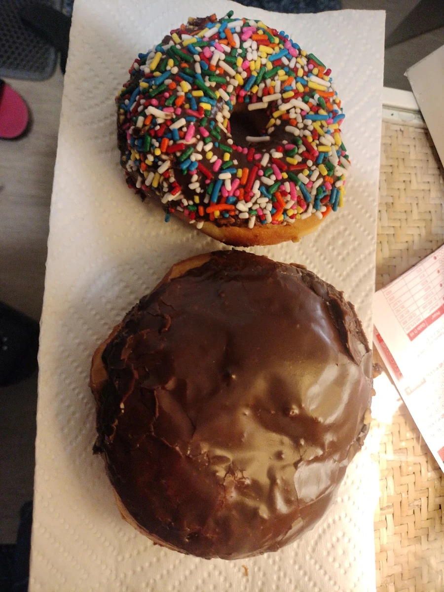 Donut with Chocolate Icing