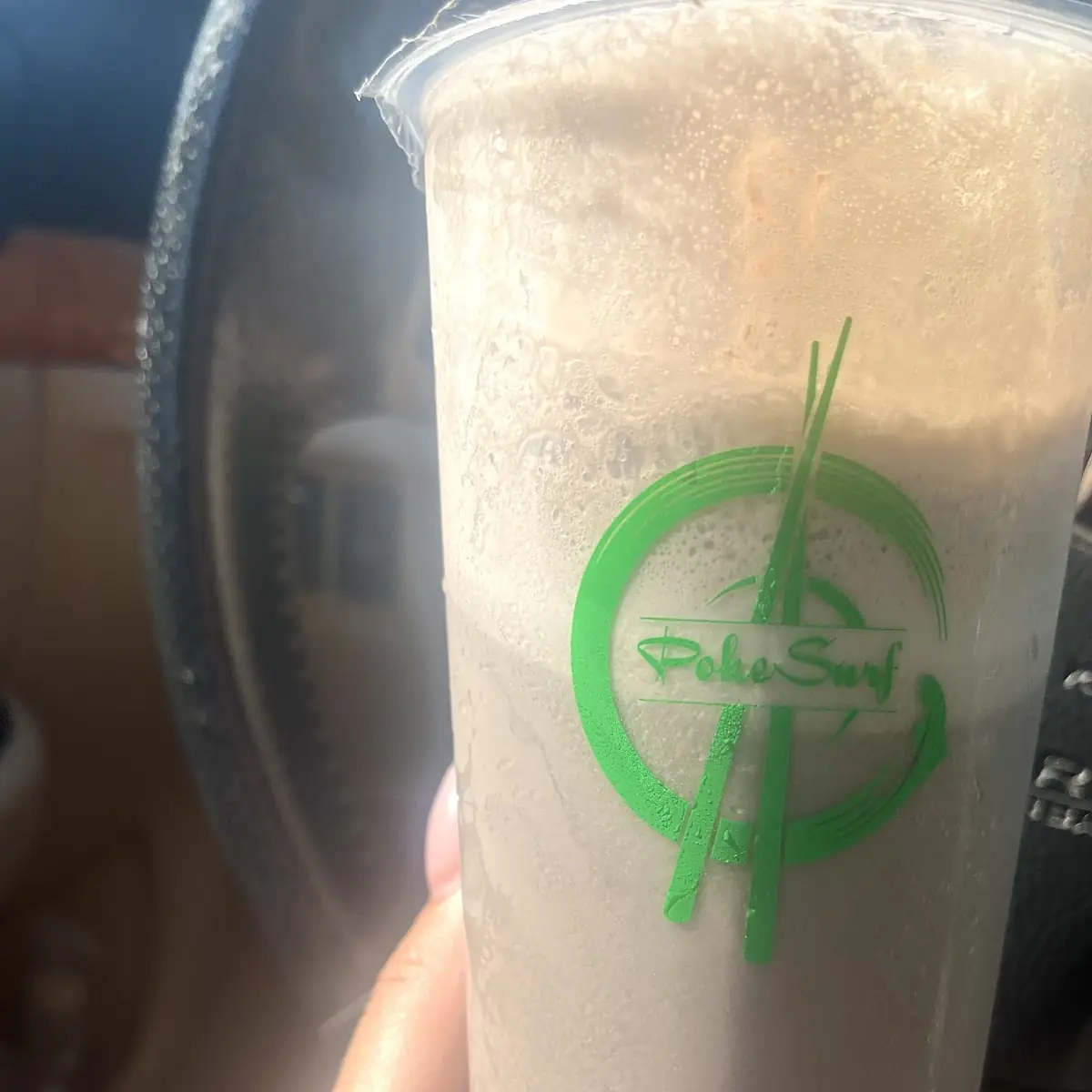 Milk Tea Before Drinking