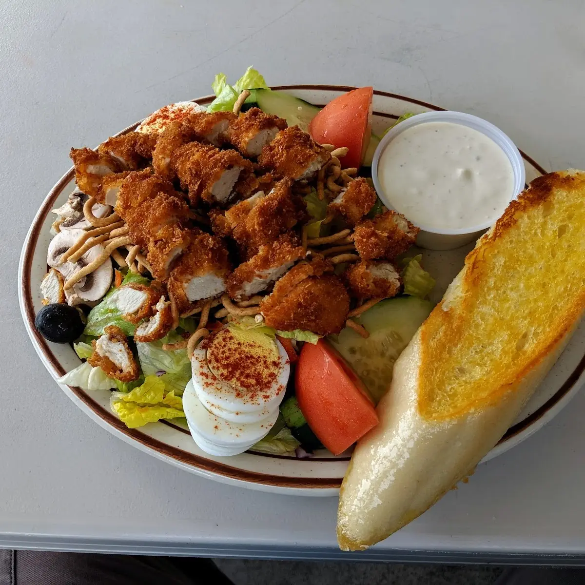 Crispy Chicken Salad