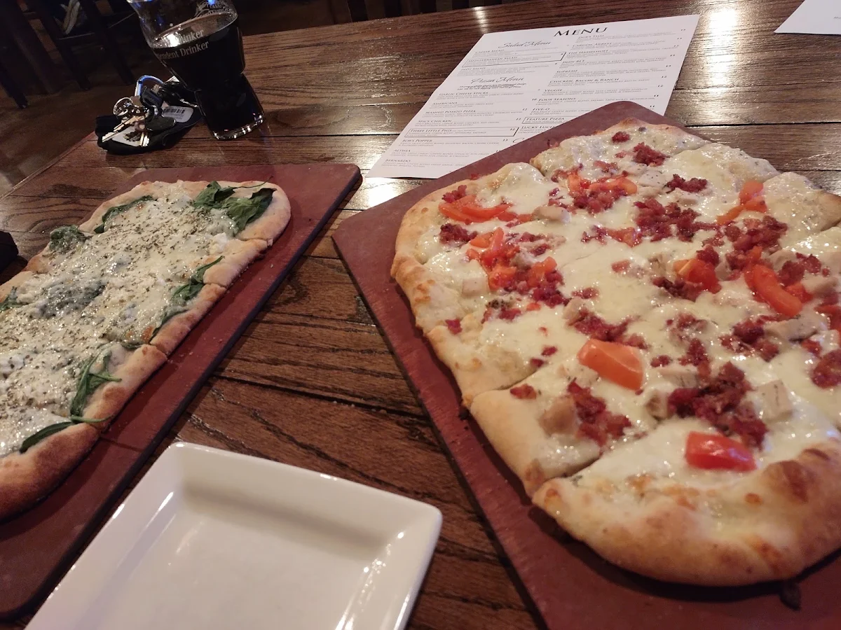 Althea and Chicken Bacon Ranch Pizza