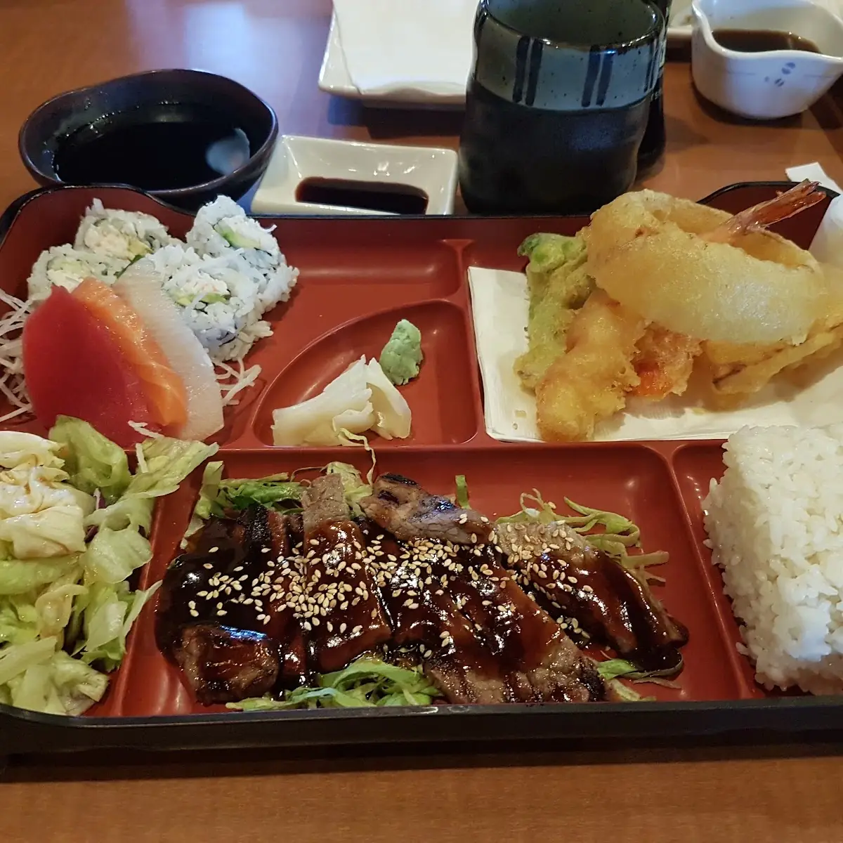 Teriyaki Beef Bento Box