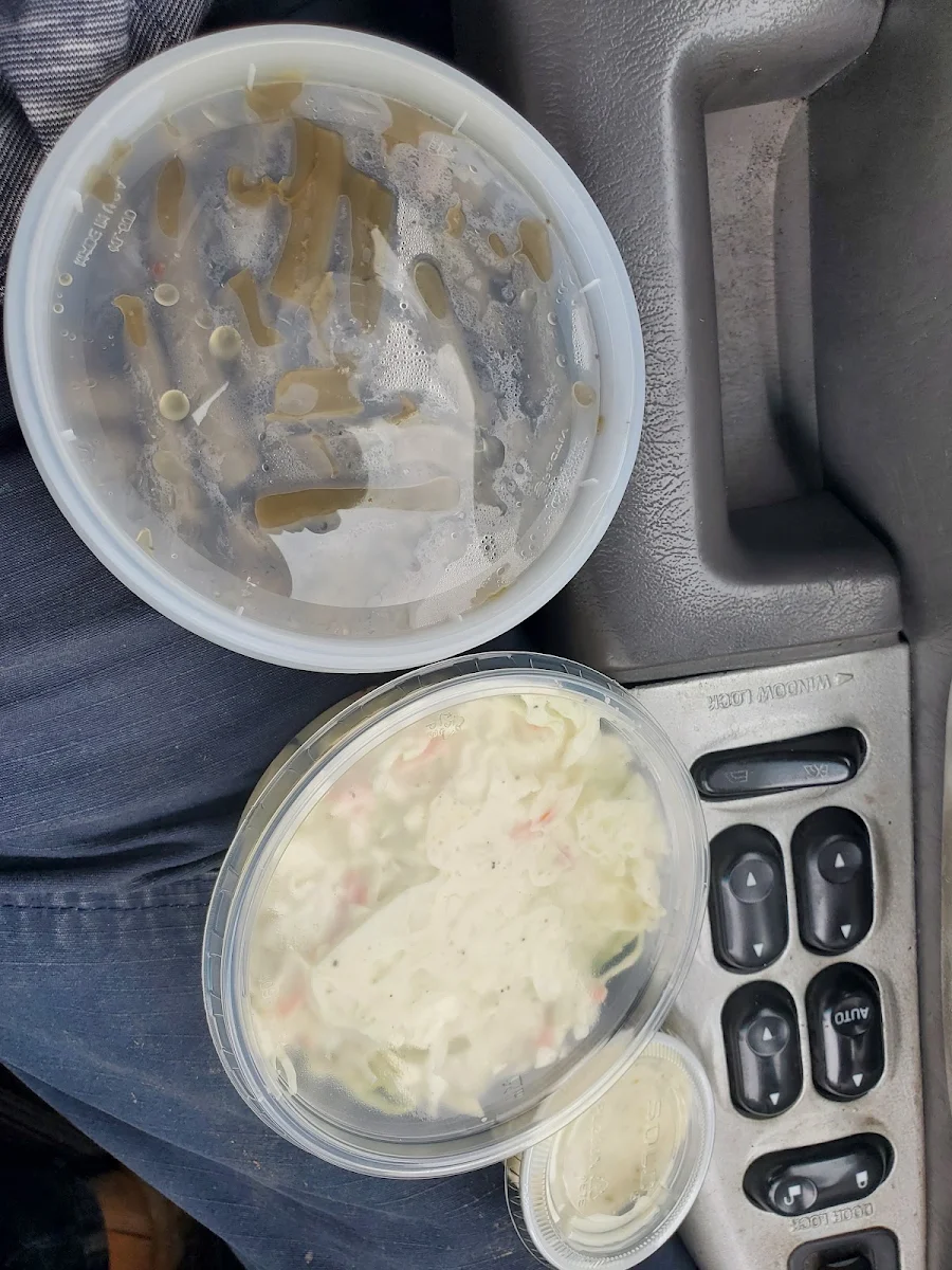 Green Beans and Coleslaw