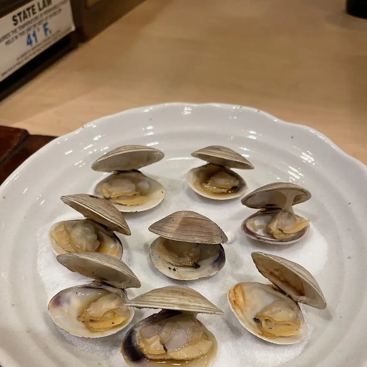 Grilled Little Neck Clam