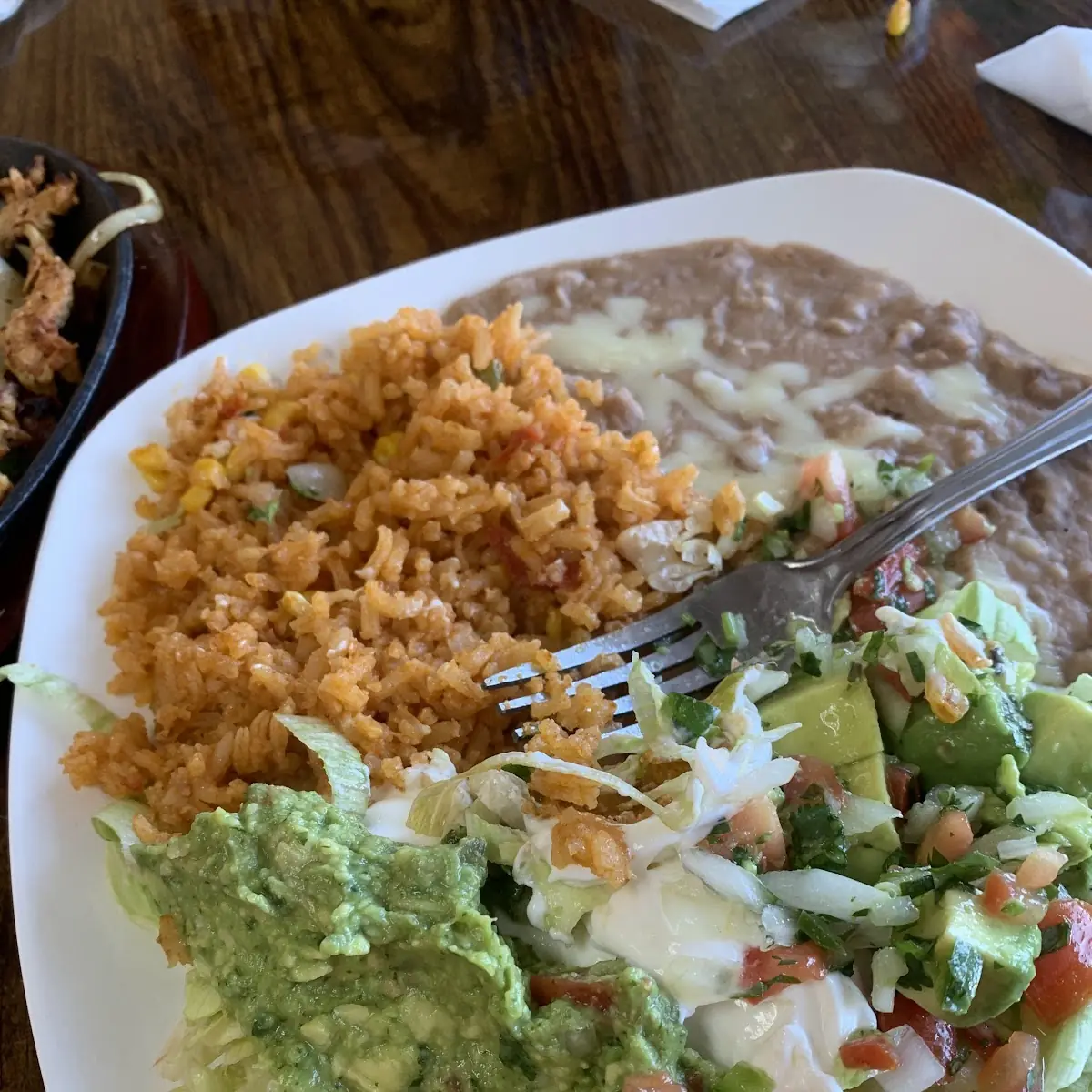 Lunch Taco Special 2 Tacos Rice & Beans