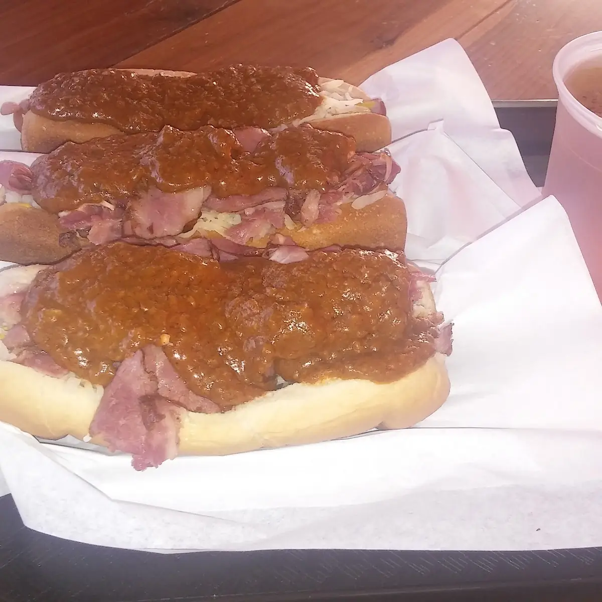 Chili Cheese Dog with Extra Onions