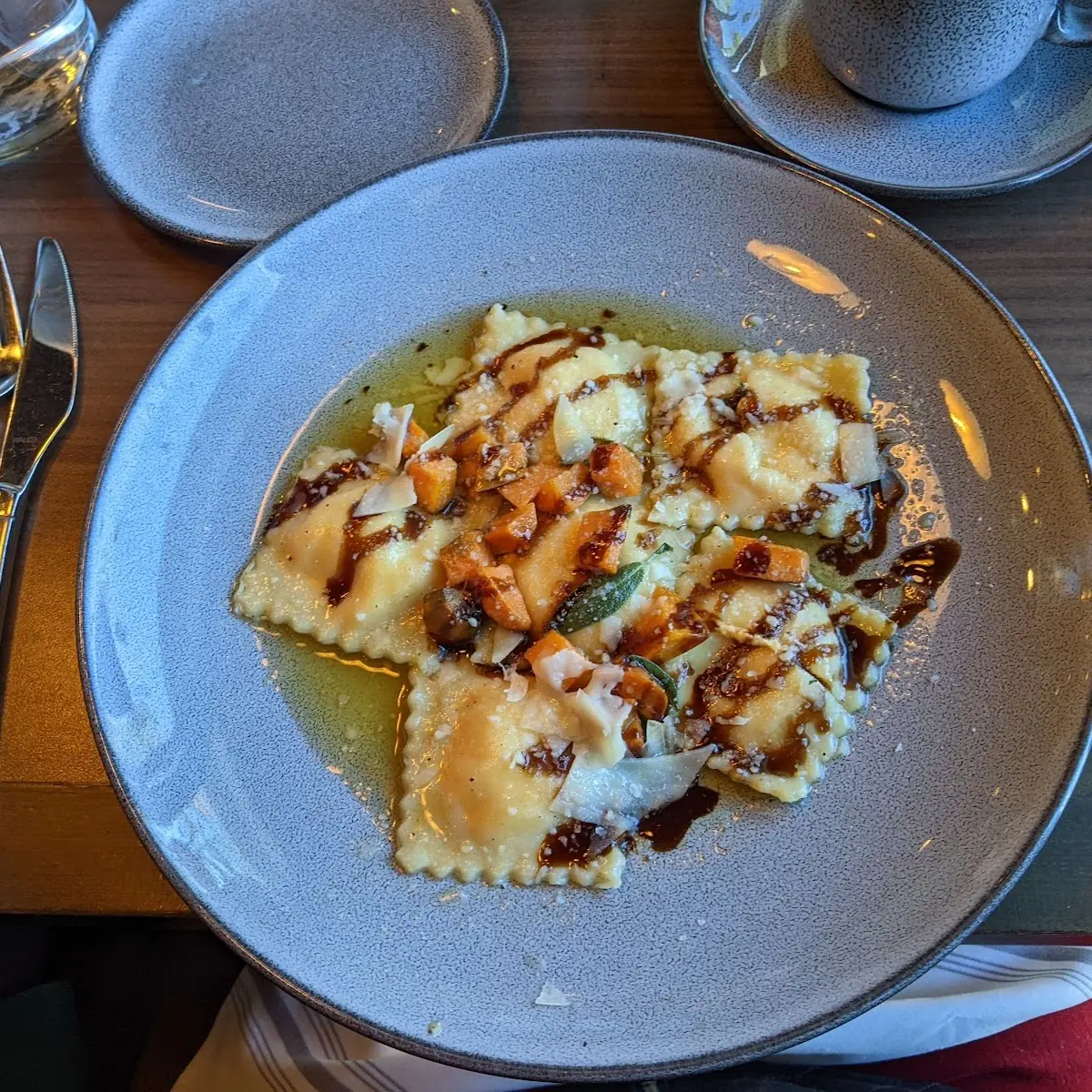 Sweet Potato Ravioli