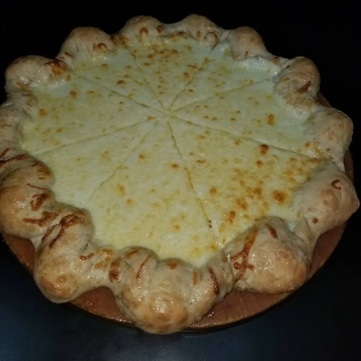 Pizza De Queso Fundido