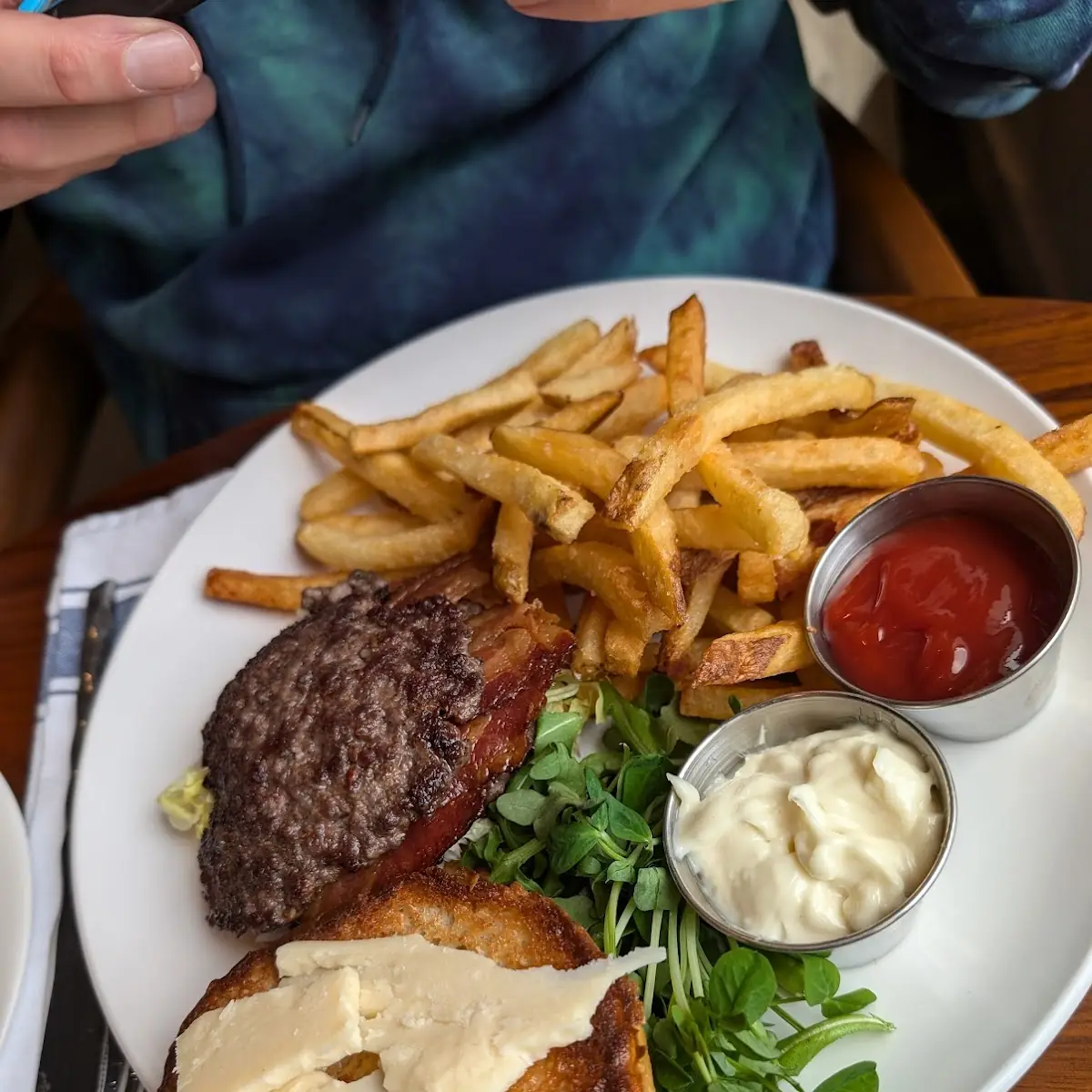The Burger and Fries