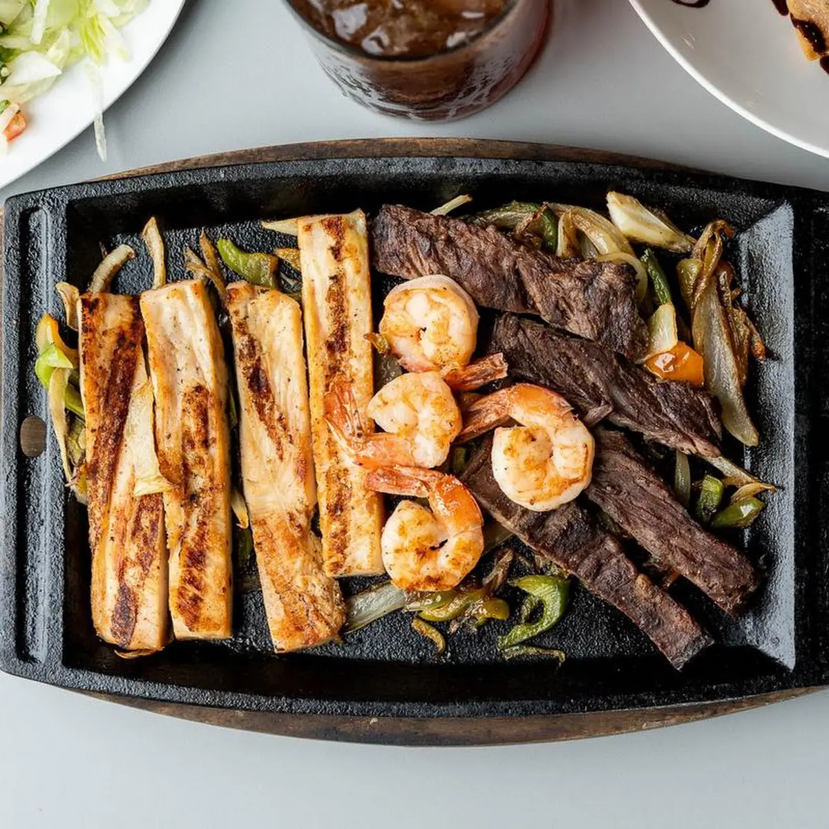 Grilled Chicken Beef or Combo Fajitas