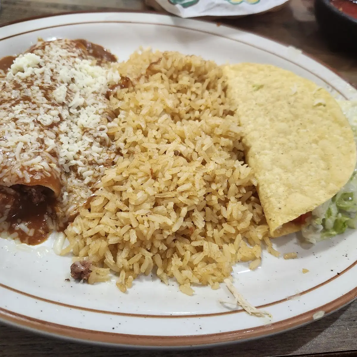 Enchilada Rice and Beans