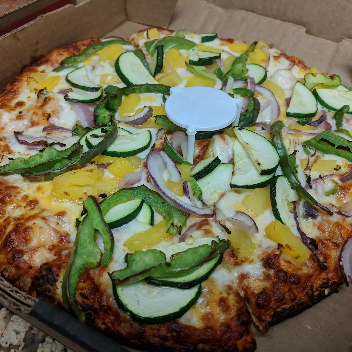 Customized Small Veggie Pizza