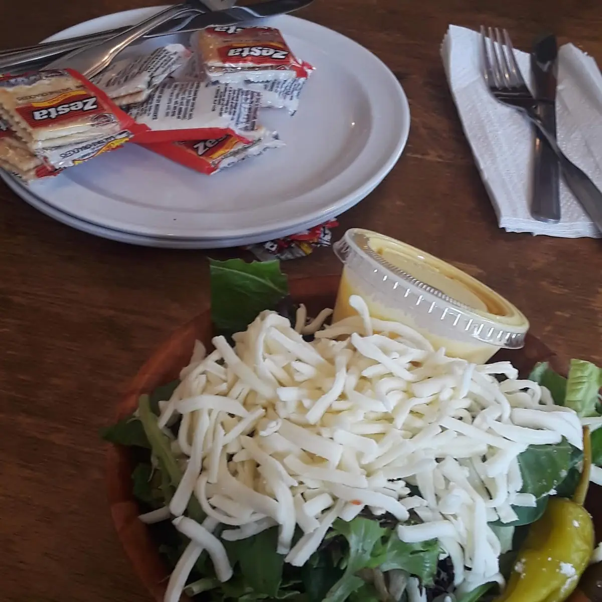 Salad with Honey Mustard