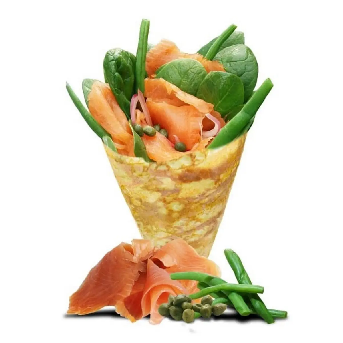 Shrimp Tempura Crepe