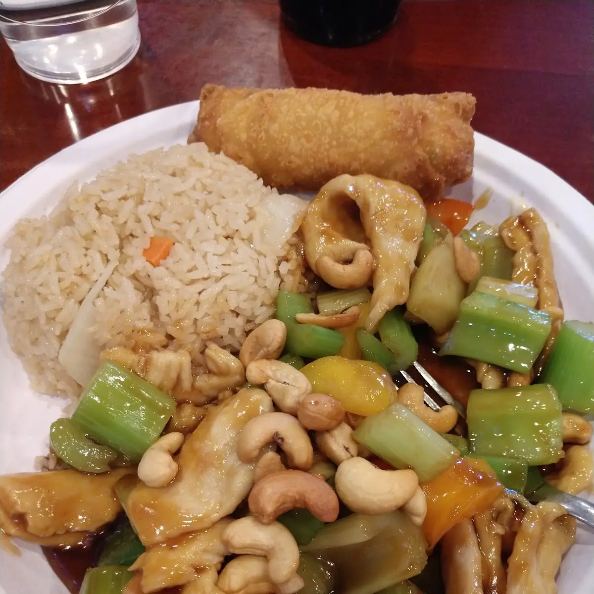 Kung Pao Chicken Fried Rice