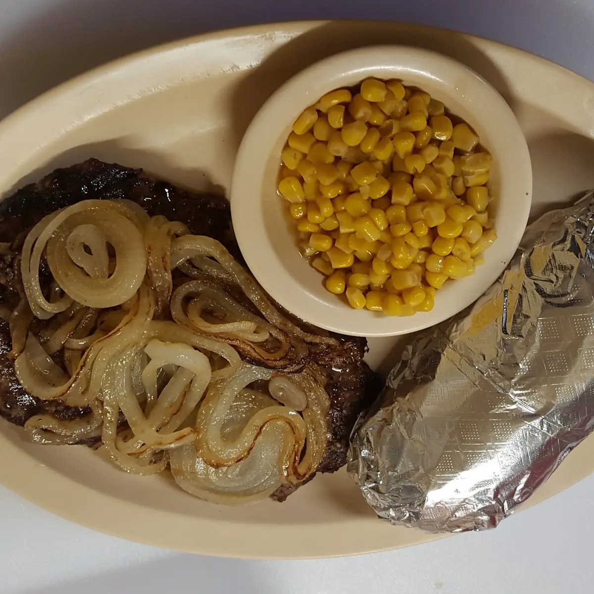 Hamburger Steak Dinner 1 Pound