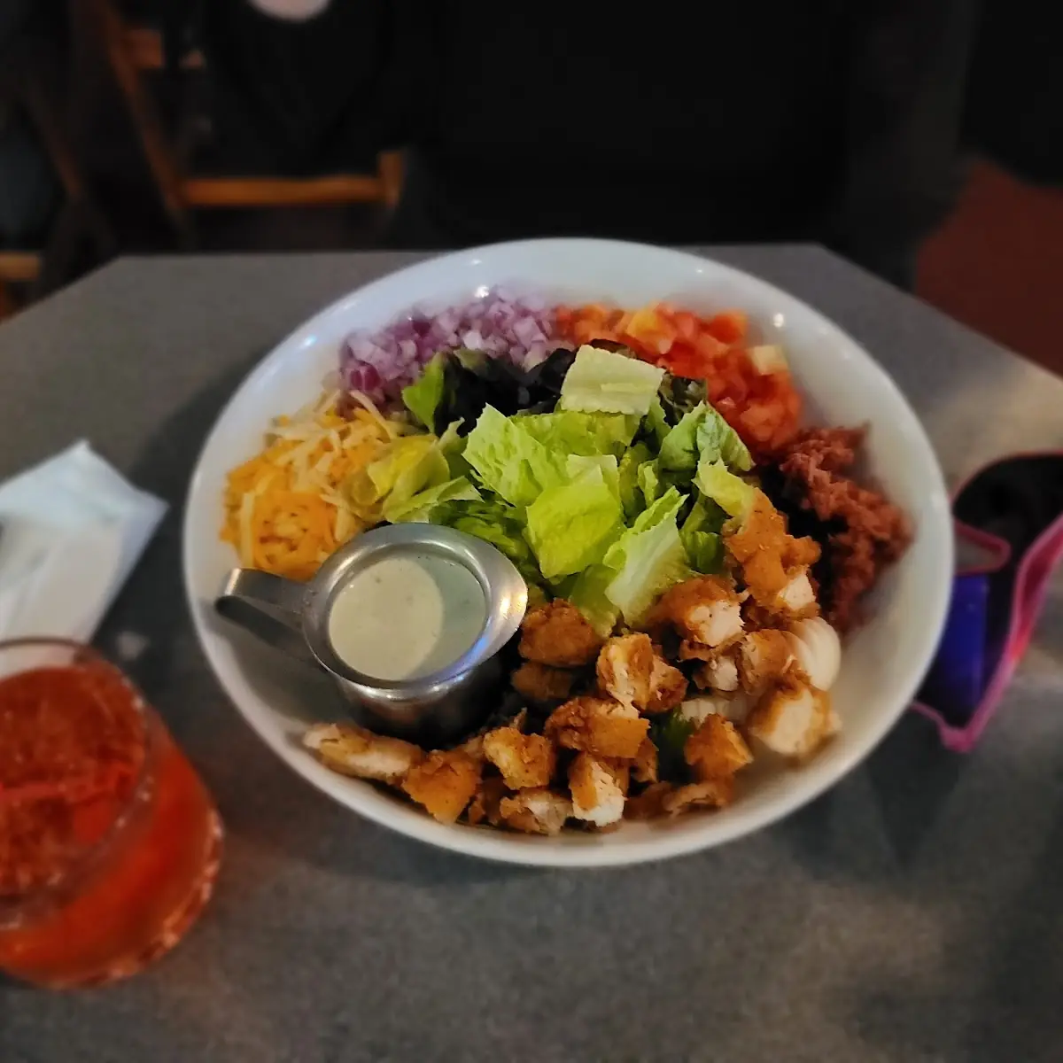 Crispy Chicken Salad