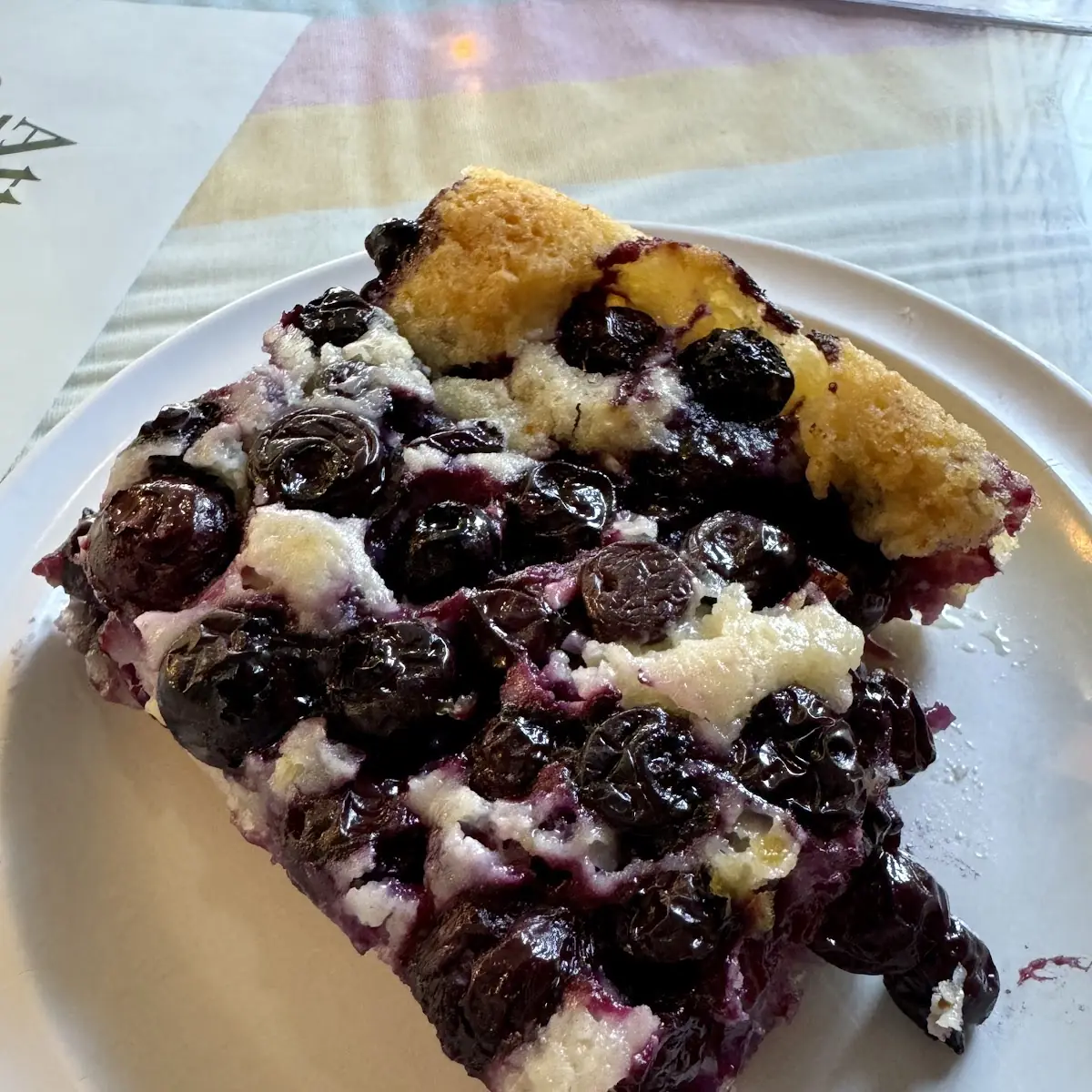 Blueberry Cobbler