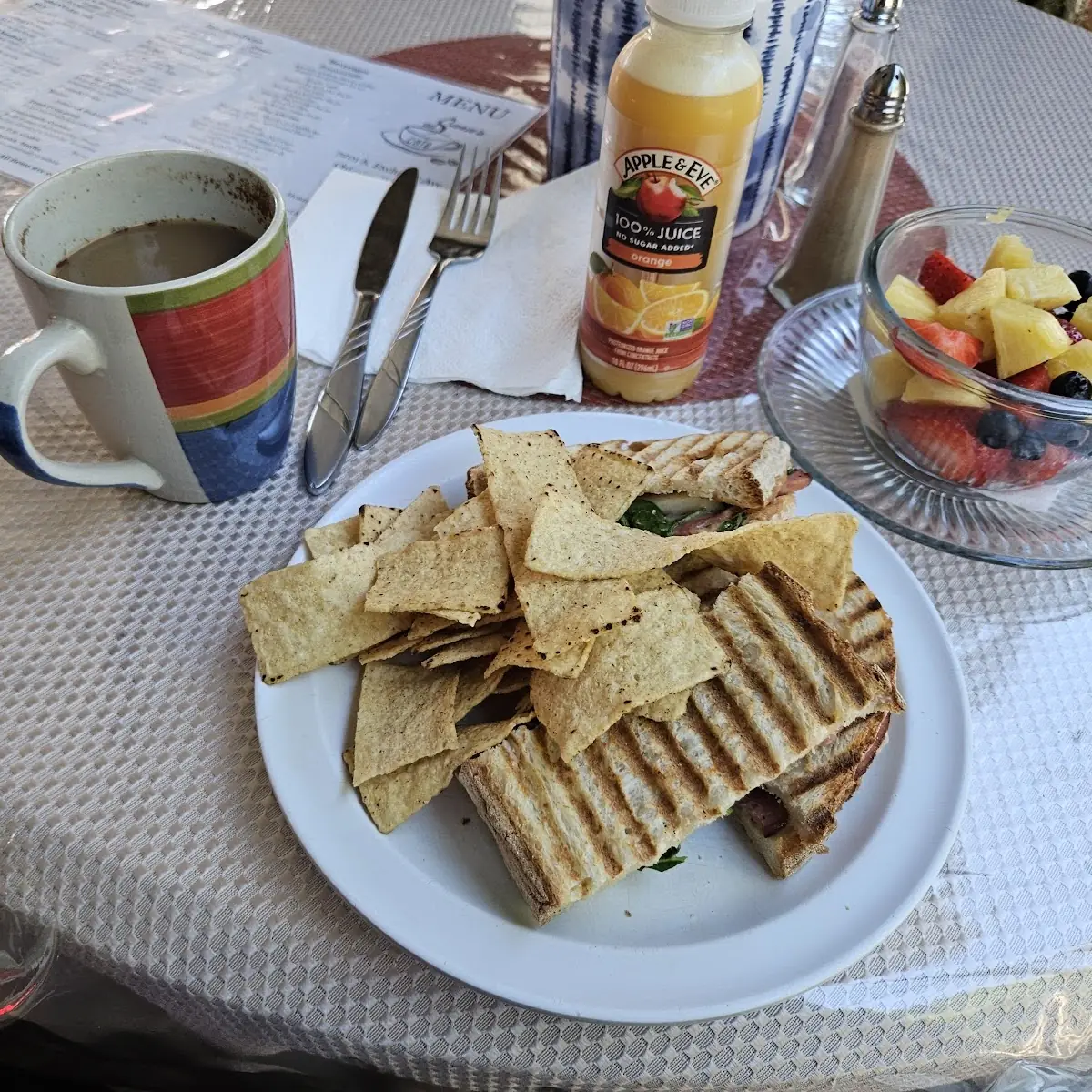 Turkey Ham Panini