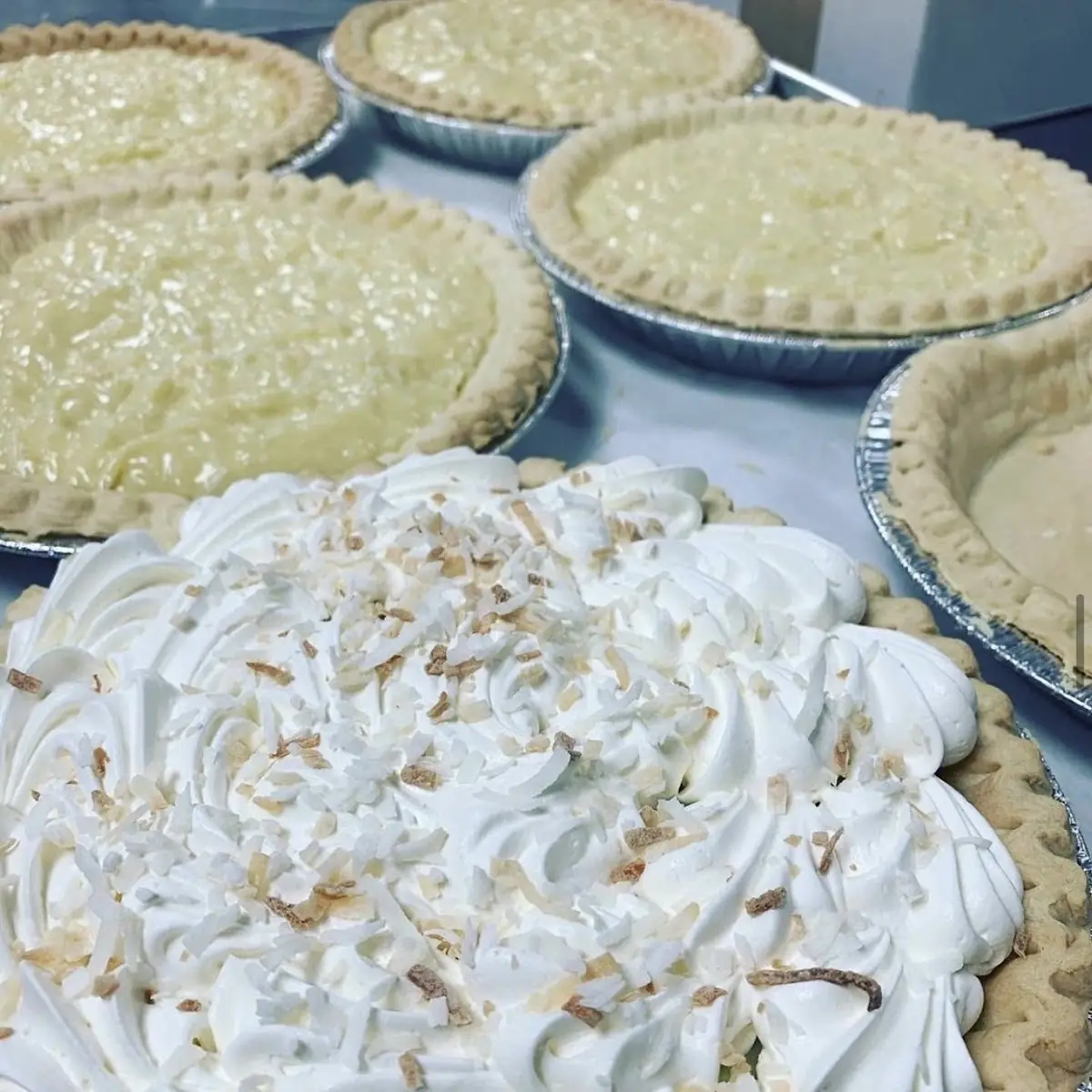 Coconut Cream Pie Tart