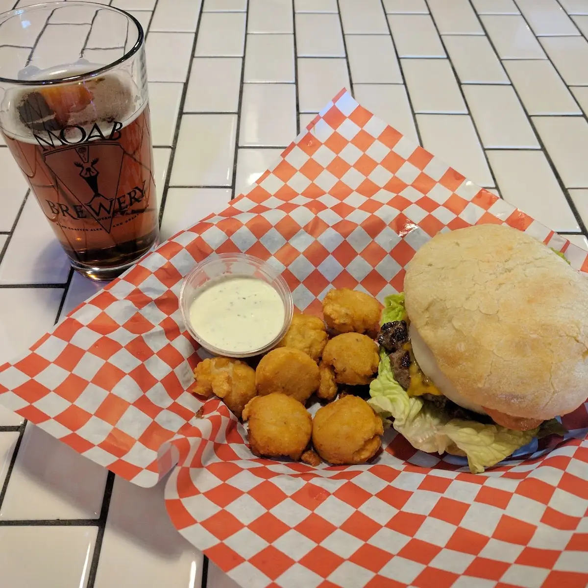 Classic Cheeseburger with Tater Tots