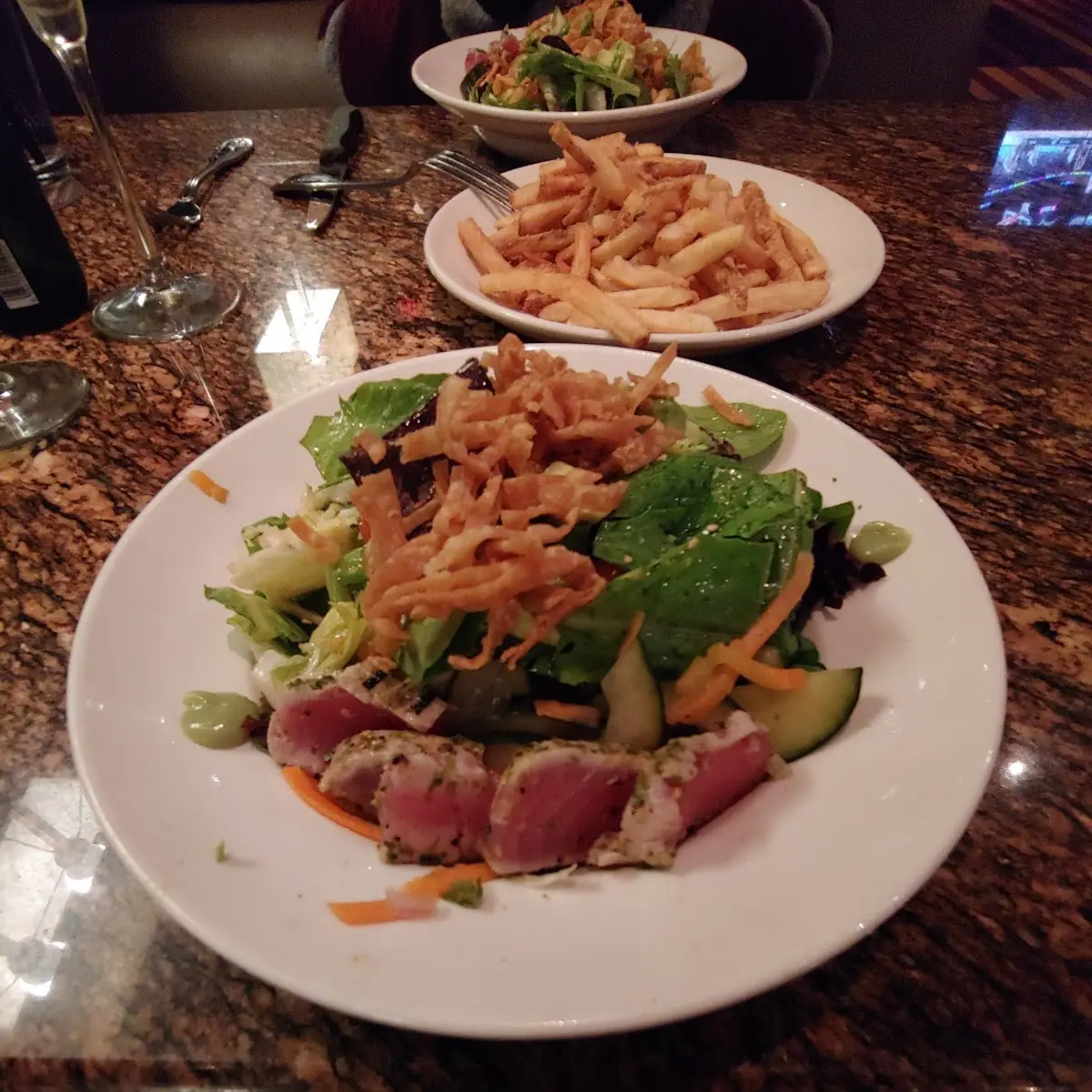 Enlightened Seared Ahi Salad