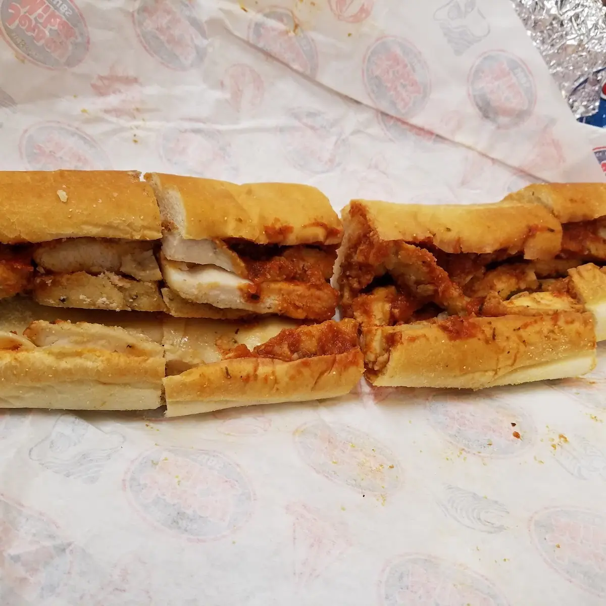 Giant Chicken Parm Sub