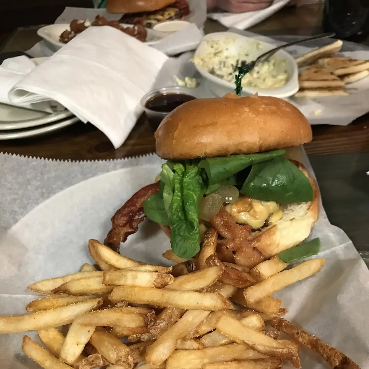 How About Dem Apples Burger