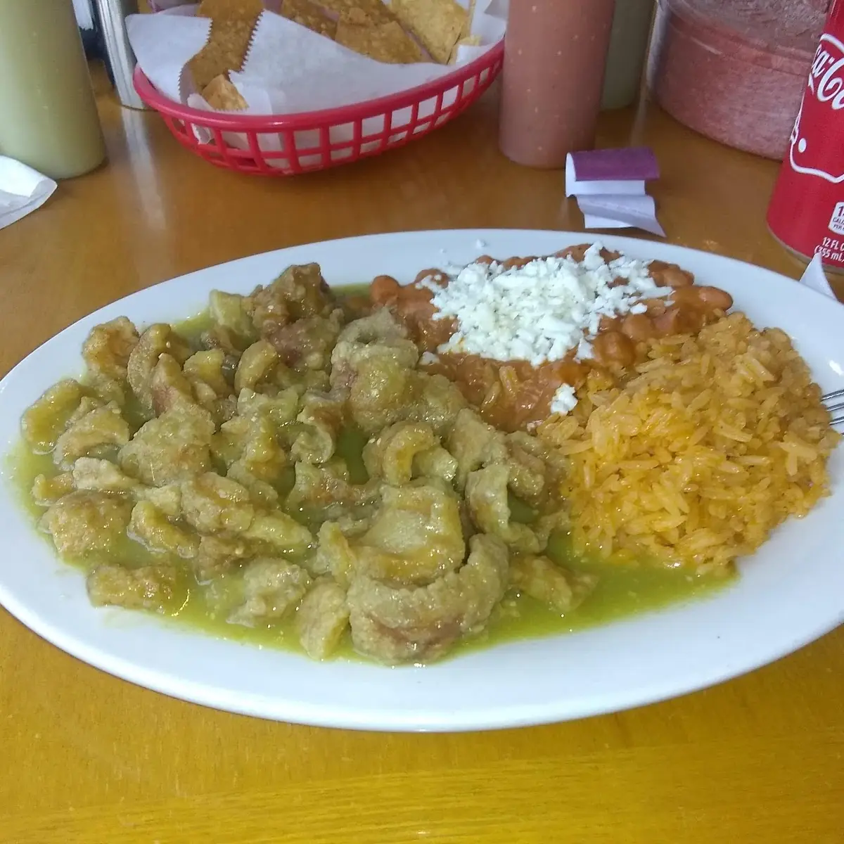 Chicharron En Salsa Verde