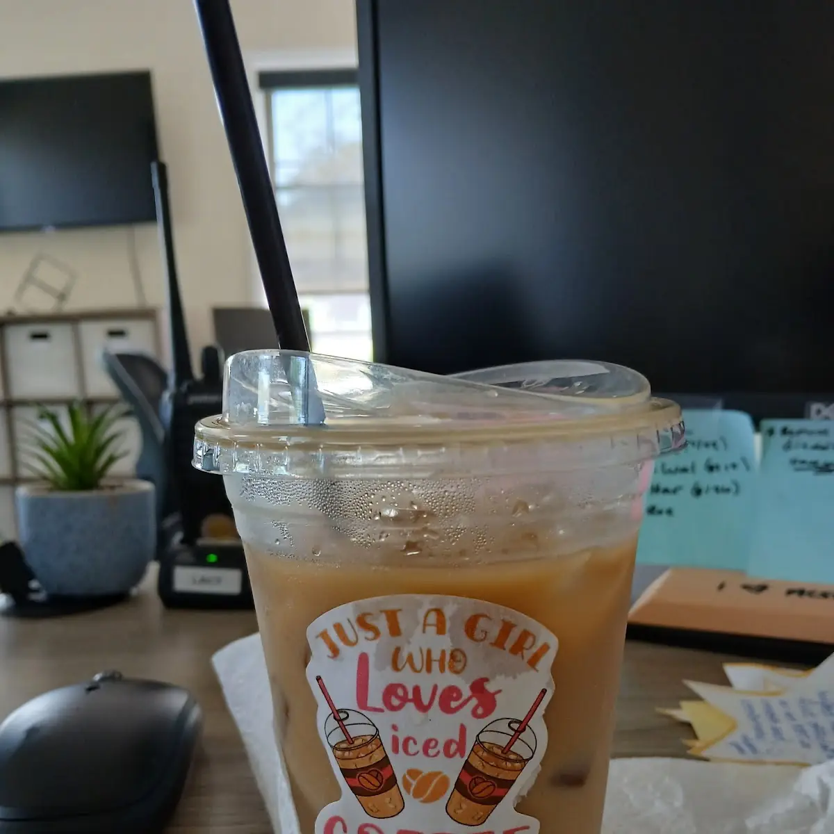 Nitro Cold Brew with Lavendar Vanilla and Oat Milk