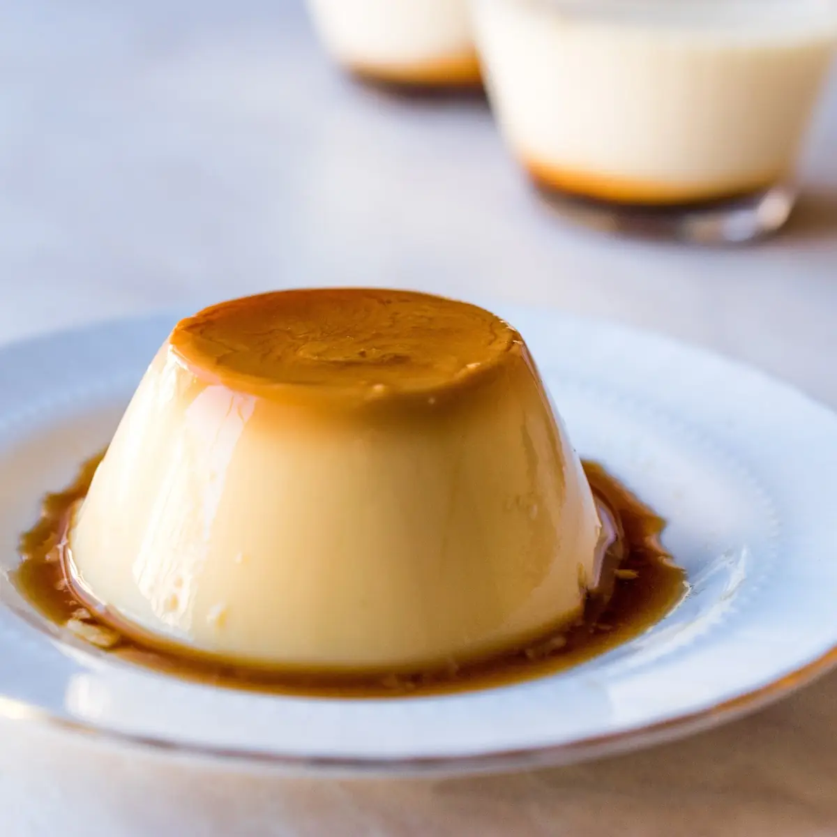 Pudim de Leite Flan