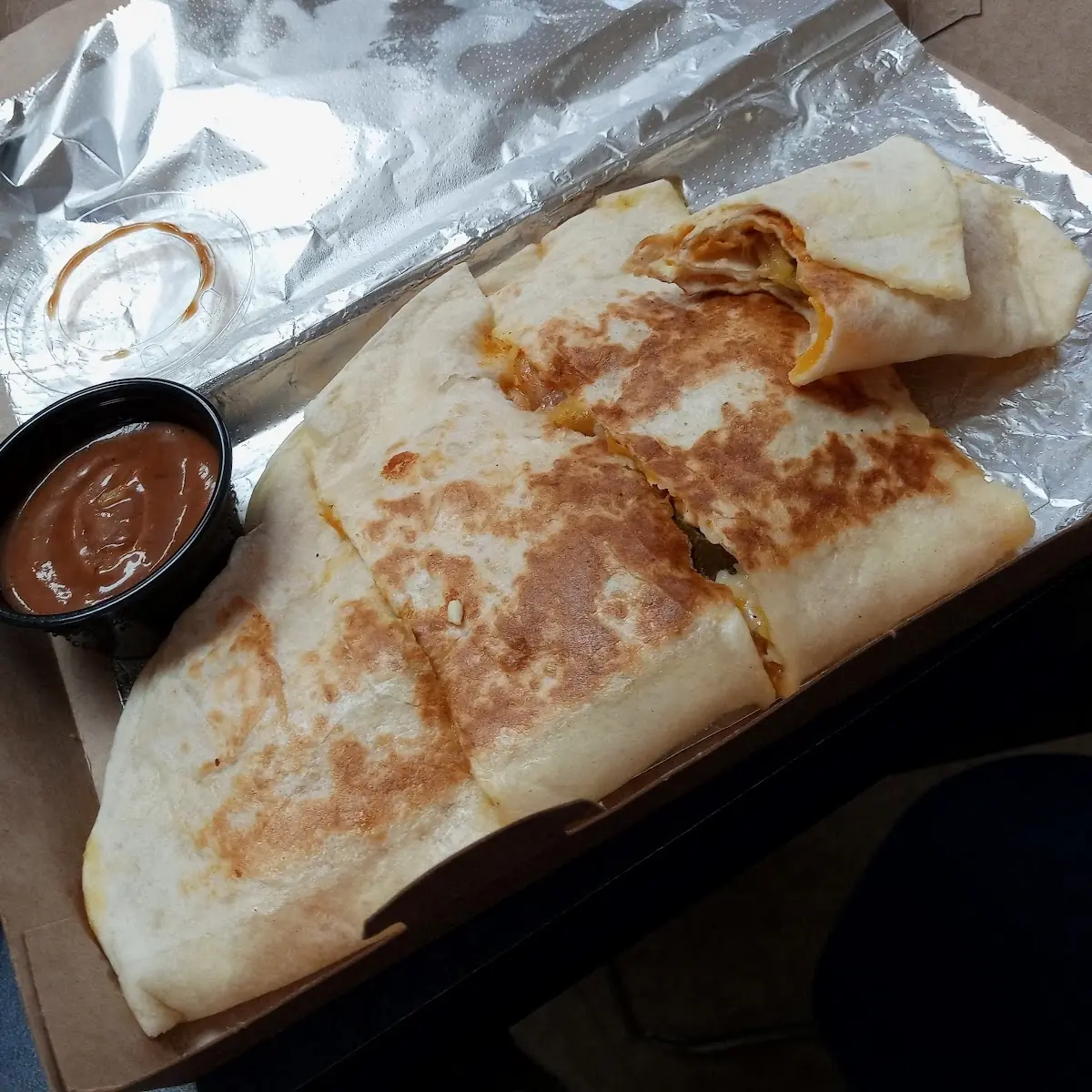 BBQ Shrimp Quesadilla