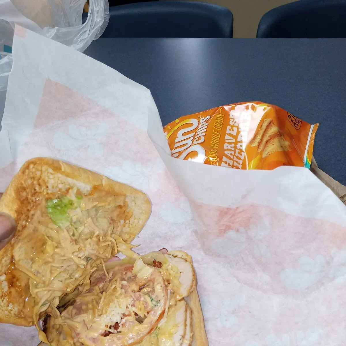 Turkey Ham Bacon Sandwich