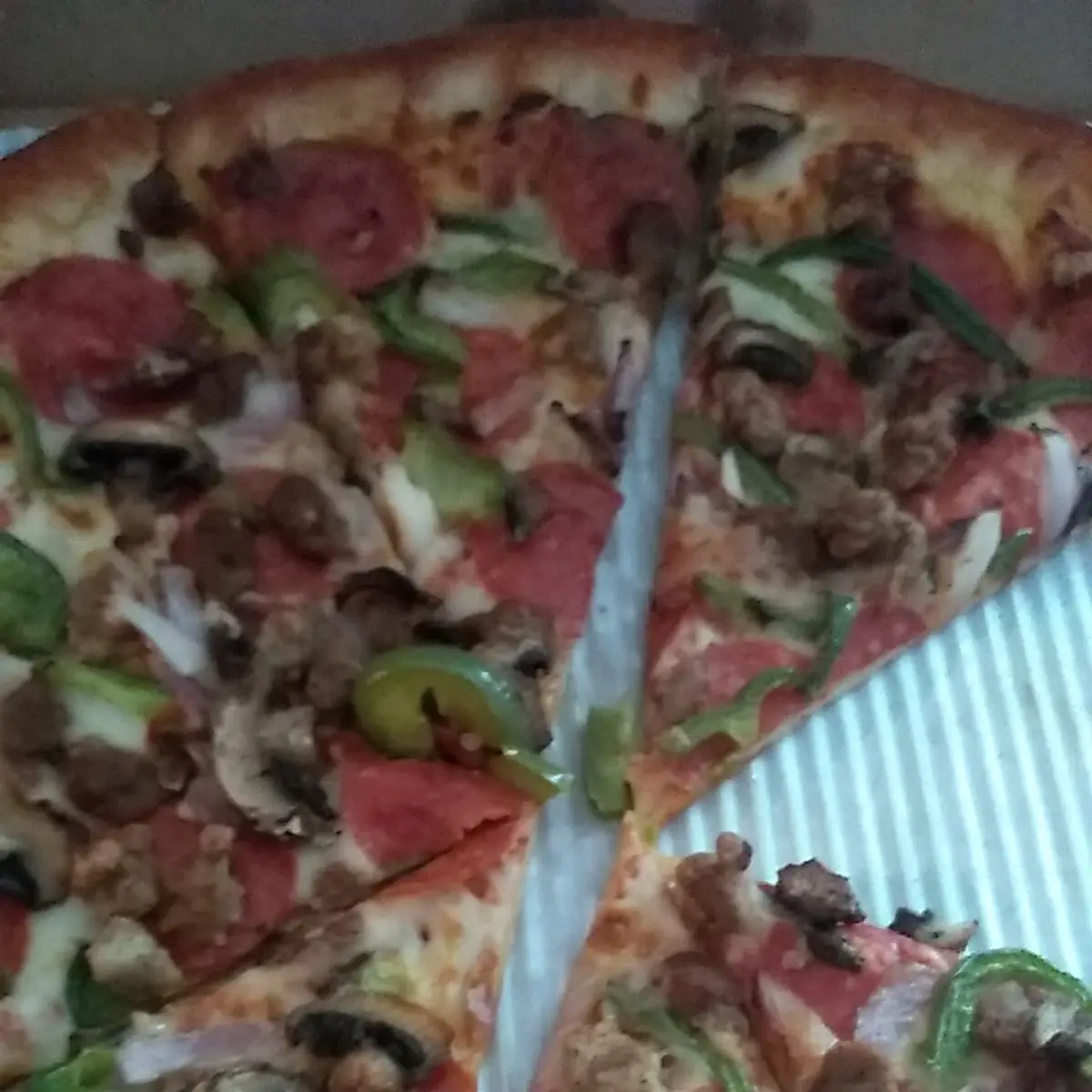 Supreme Stuffed Crust Pizza