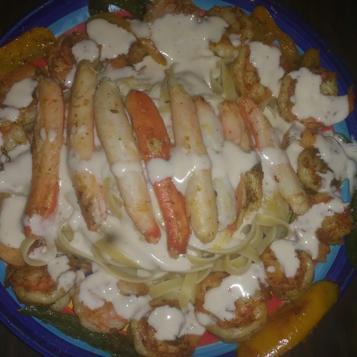 Shrimp Alfredo