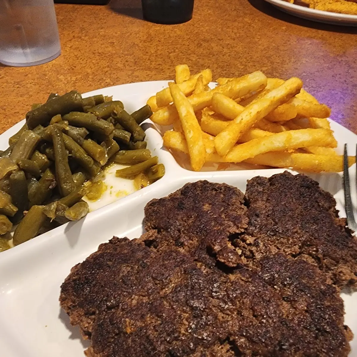 Hamburger Steak Without Toppings