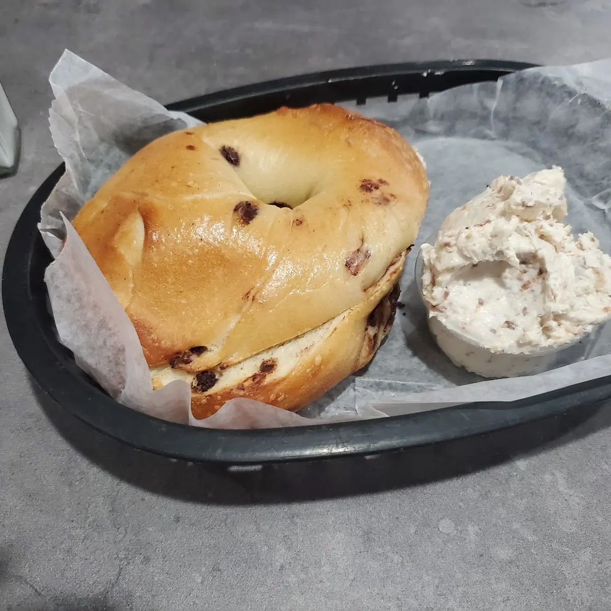 Chocolate Chip Bagel