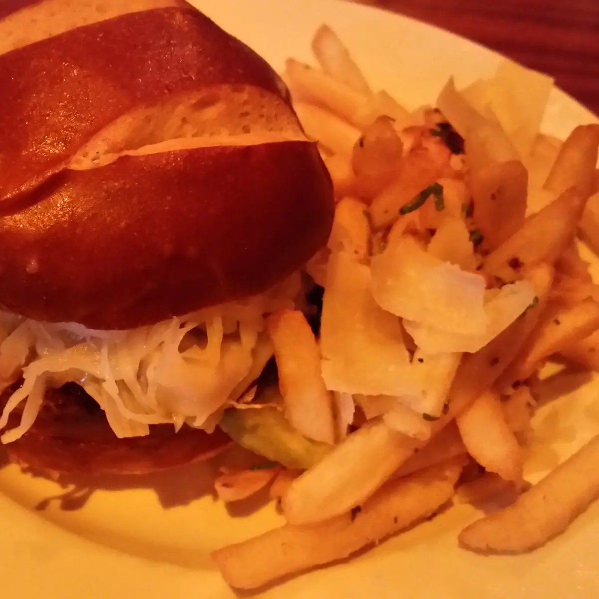Bratwurst Burger