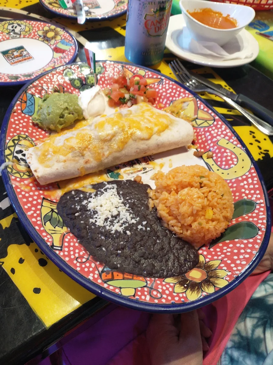 Chicken Burrito Rice & Beans