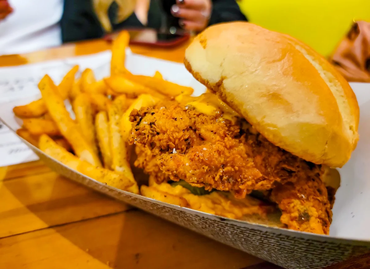 Spicy Chicken Sammy
